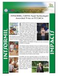 INTSORMIL/CENTA Food Technologist Awarded Prize at PCCMCA